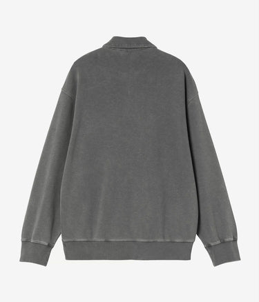 CARHARTT WIP HARPER POLO I036893 BLACK GARMENT DYED