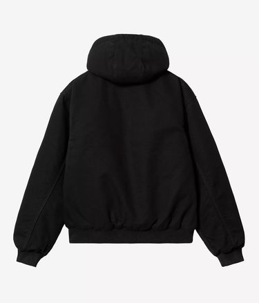 CARHARTT WIP WOMENS OG ACTIVE JACKET I032238 BLACK RINSED