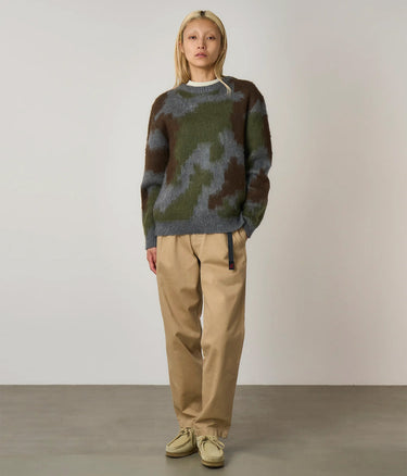 GRAMICCI MOHAIR SWEATER G5FU-J024 JUNGLE DIGI CAMO
