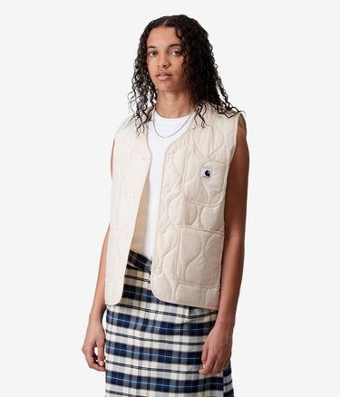 CARHARTT WIP WOMENS SKYLER VEST I032991 NATURAL