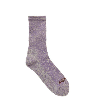 GRAMICCI HEMP BLEND SOCKS SX-M39 PURPLE