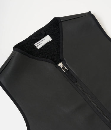 UNIVERSAL WORKS MILITARY LINER JACKET 33726 NOT SHEARLING BLACK