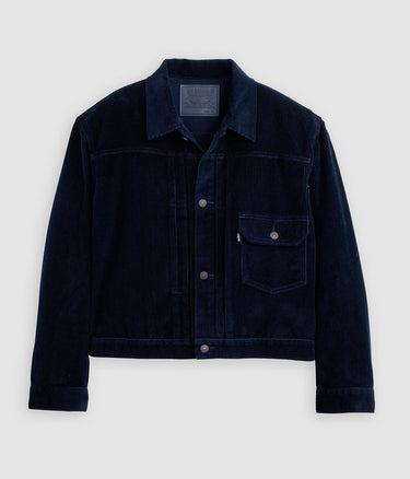 LEVI'S BLUE TAB TYPE I TRUCKER JACKET CORDUROY A9137-0005 NIGHT SKY CORD
