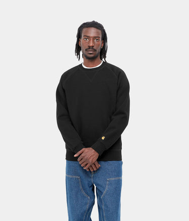 CARHARTT WIP CHASE SWEATSHIRT I033660 BLACK