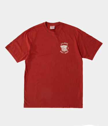 FILSON BEAR GRAPHIC T-SHIRT FMTEE0140 CHILI OIL