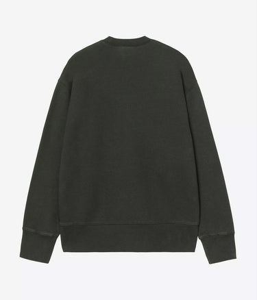 CARHARTT WIP 1989 WINNERS SWEATSHIRT I037278 RAVEN HEAVY STONE WASH