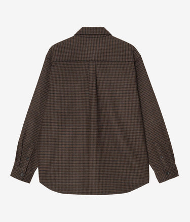 CARHARTT WIP LOWIS SHIRT I035328 HOUNDSTOOTH VITOLA HEATHER