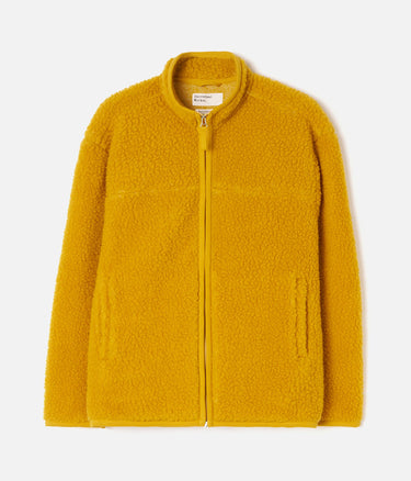 UNIVERSAL WORKS HEP MOUNTAIN JACKET ARTIC FLEECE 35663 YELLOW