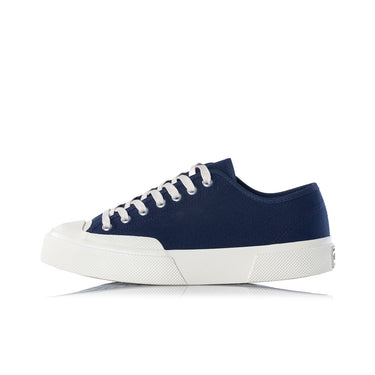 SUPERGA ARTIFACT 2432 WORKS LOW CUT COTTON CANVAS NAVY OFF WHITE