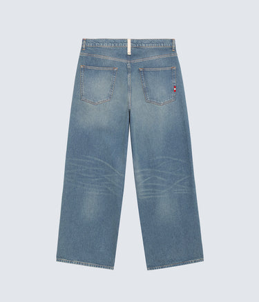 AMISH SUPPLIES HUGE HURRICANE DENIM JEANS UOMO LOOSE FIT