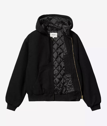 CARHARTT WIP WOMENS OG ACTIVE JACKET I032238 BLACK RINSED