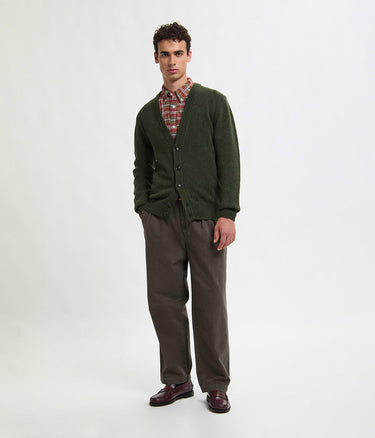 BARACUTA SHETLAND CARDIGAN BRMAG0202 BEECH