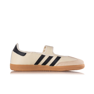 ADIDAS WOMENS SAMBA JANE JR7338 CREAM WHITE BLACK