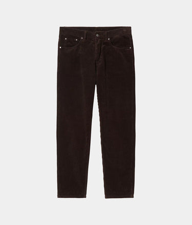 CARHARTT NEWEL PANT I027232 CORDUROY TOBACCO RINSED - Shoelosophy