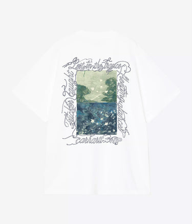 CARHARTT WIP WOMENS JULIA KLENOVSKY T-SHIRT I036918 WHITE