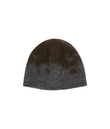 GRAMICCI MOHAIR SPLATTER BEANIE G6FA-039 SLATE