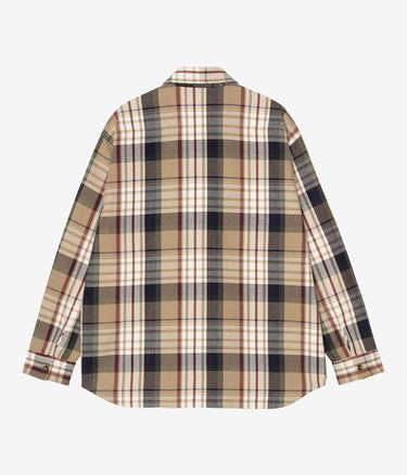 CARHARTT WIP I035332 TAMBLYN SHIRT I035332 CHECK LEATHER