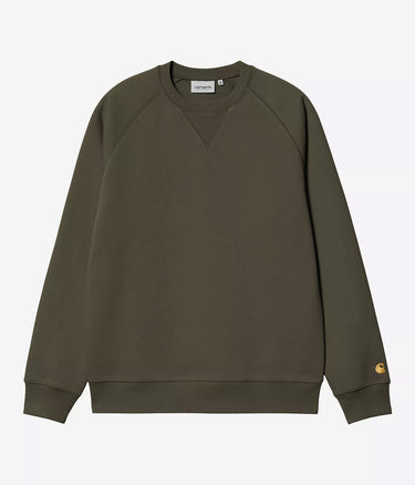 CARHARTT WIP CHASE SWEATSHIRT I033660 OLIVE