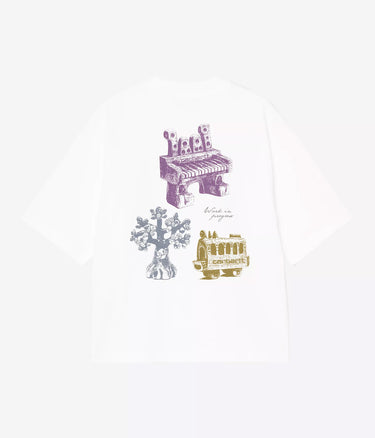 CARHARTT WIP WOMENS FORMA T-SHIRT I036382 WHITE