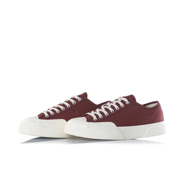 SUPERGA ARTIFACT 2432 WORKS LOW CUT COTTON CANVAS BROWN OFF WHITE