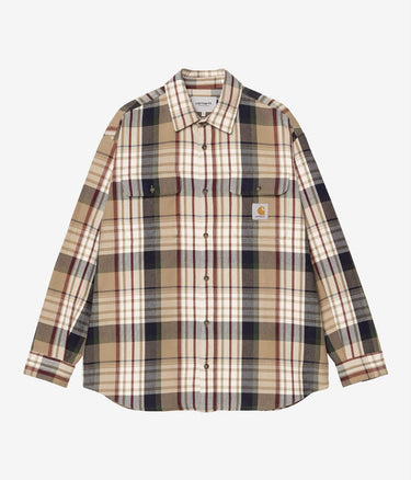 CARHARTT WIP I035332 TAMBLYN SHIRT I035332 CHECK LEATHER