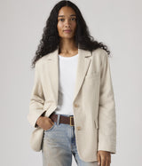 LEVI'S WOMAN STELLA RELAXED BLAZER 005AX-0002 HERRINGBONE PEYOTE - Shoelosophy