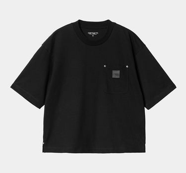 CARHARTT WIP WOMENS ELDON T-SHIRT I034376 BLACK