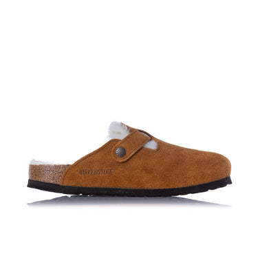 BIRKENSTOCK BOSTON SHEARLING MINK 1001141 MADE IN GERMANY