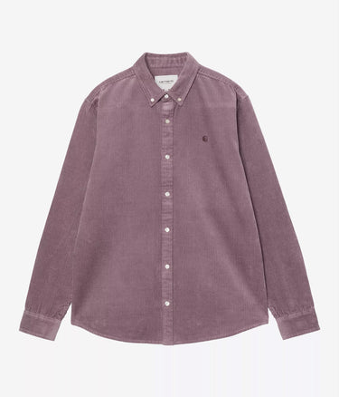 CARHARTT WIP MADISON CORD SHIRT I029958 PHLOX - Shoelosophy