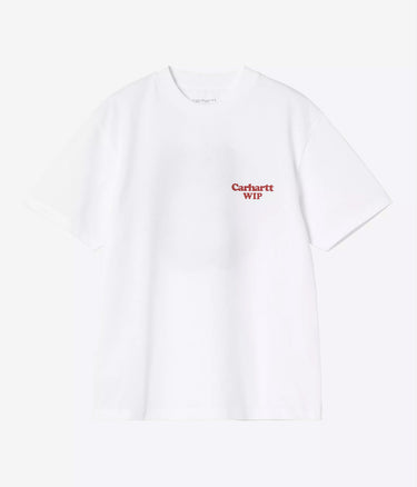 CARHARTT WIP WOMENS SPOILED T-SHIRT I036389 WHITE