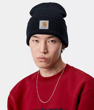 CARHARTT WIP ACRYLIC WATCH HAT I020222 DEEP NIGHT