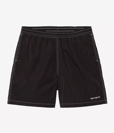 CARHARTT WIP CANBY SWIM TRUNK I034570 BLACK WHITE