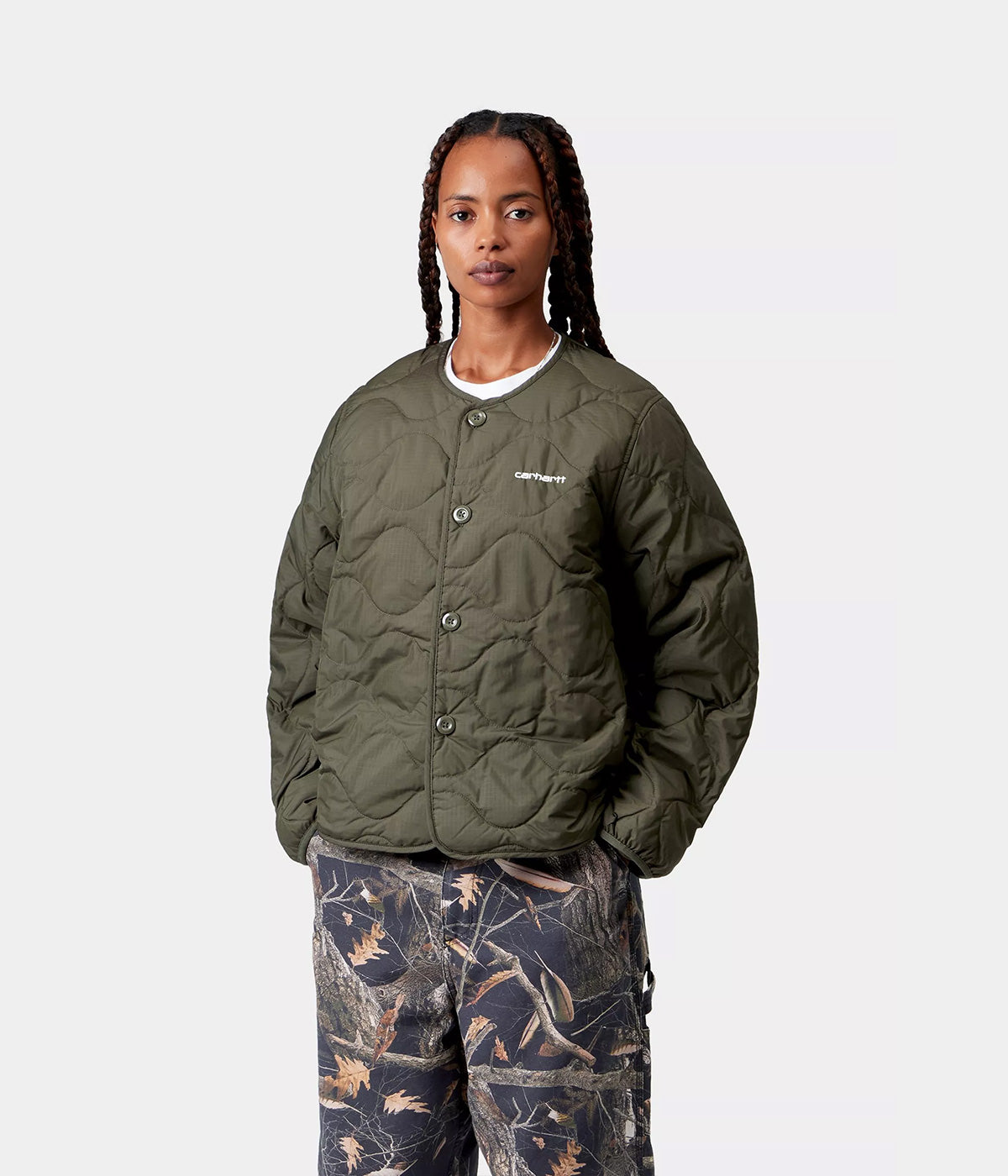 CARHARTT WIP ウィメンズ スカイライナー I037046 サイプレス 撥水